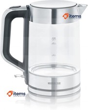Chaleira de vidro SEVERIN WK 3420 com volume de enchimento XXL 1,7 L 2200 W comprar usado  Enviando para Brazil