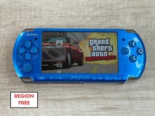 Console RANK A PSP 3000 azul vibrante REGIÃO LIVRE INGLÊS SD 4GB testado S3943 comprar usado  Enviando para Brazil