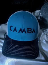Chapéu caminhoneiro CAMBA azul claro azul marinho malha Snapback comprar usado  Enviando para Brazil