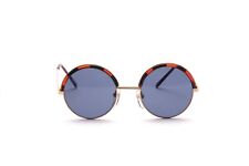 Runde sonnenbrille metall gebraucht kaufen  Gauting