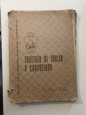 Trattato taglio confezione usato  Chieti