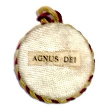 Reliquaire tissu agnus d'occasion  Nantes-