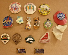 Fifteen vintage badges for sale  WATERLOOVILLE