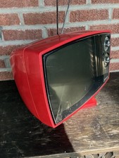 Raro Vintage Ford Philco TV 1970s Trendsetter Era Espacial Televisão Vermelha comprar usado  Enviando para Brazil