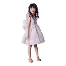 Vestido Nellystella Mae 100% seda sem mangas lilás roxo menina tamanho 6 comprar usado  Enviando para Brazil