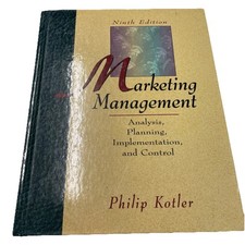 International Series in Marketing: Marketing Management : Analysis, Planning.. comprar usado  Enviando para Brazil