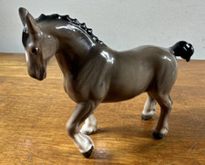 Estatueta de cavalo brilhante vintage Enesco 6" x 4 3/4" porcelana/cerâmica Japão comprar usado  Enviando para Brazil
