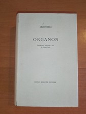 Organon aristotele cura usato  San Filippo del Mela