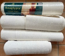 Anaglypta luxury vinyl for sale  BANSTEAD