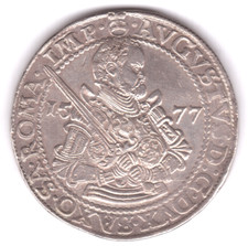 Sachsen taler 1577 gebraucht kaufen  Salzatal