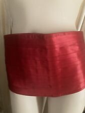 Cumberbund red satin for sale  Dover