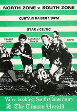 Programa de rugby North Zone v South Zone NZ 14 de maio de 1988 comprar usado  Enviando para Brazil