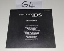 Nintendo DS - Mode D'emploi Pokéwalker - Très Bon État comprar usado  Enviando para Brazil