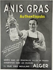 Publicite anis gras d'occasion  Cires-lès-Mello