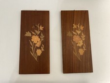 Floral inlaid wood for sale  Goose Creek