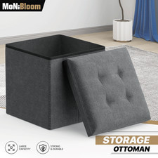 Gray fabric storage for sale  USA