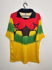 CAMISETA DE FUTBOL LOCAL DE LA SELECCIÓN NACIONAL DE GHANA 1993/1995 ADIDAS CAMISETA VINTAGE TALLA M segunda mano  Embacar hacia Mexico