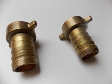 Messing zweiteilige schlauchve gebraucht kaufen  Boll