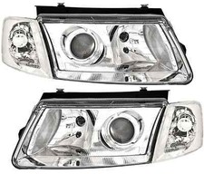 Farol de vidro transparente esquerdo direito para VW Passat 3B B5 1996-10/2000 comprar usado  Enviando para Brazil