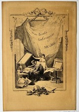 Lalauze adolphe artiste d'occasion  Paris VI
