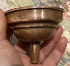Vintage copper funnel for sale  TEIGNMOUTH