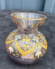Vase verre émaillé d'occasion  Libourne