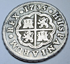 1735 spanish silver for sale  Escondido
