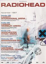Radiohead 1997 tour for sale Radiohead 1997 tour for sale  SUNDERLAND