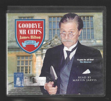 Goodbye Mr Chips por James Hilton Martin Jarvis livro de áudio completo em 2 x CDs comprar usado  Enviando para Brazil