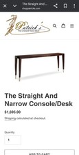 Straight narrow table for sale  Ozark