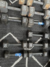 Dumbbells kettlebells set for sale  North Wales