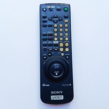 Controle remoto Sony RMT V284 TV programa de vídeo rastreamento código G som vintage usado #759 comprar usado  Enviando para Brazil