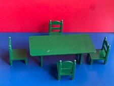 Conjunto de 4 cadeiras Sylvanian Family Early Green Furniture comprar usado  Enviando para Brazil