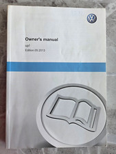 Volkswagen owners manual for sale  DONCASTER