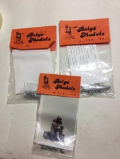McAuliffe 3 x Battle of the Bulge 54mm1/35 kit modelo de metal figuras Belgo Models comprar usado  Enviando para Brazil