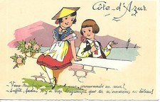 Cpa cote azur d'occasion  Rosheim