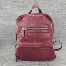 Bolsa de mão 2015 Wilson couro mini mochila 10x9x4” vermelha, usado comprar usado  Enviando para Brazil