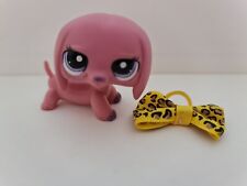 Littlest Pet Shop - LPS #2013 - AUTENTYCZNA różowa figurka psa jamnika, używany na sprzedaż  PL
