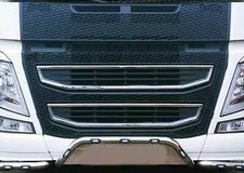 Para VOLVO FH4 2013-2020 estrutura inferior de grelha cromada aço inoxidável 2 peças comprar usado  Enviando para Brazil