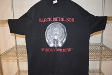 Camiseta Black Metal Box Inside Your Mind vintage em excelente estado usado GG comprar usado  Enviando para Brazil