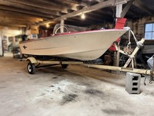 1960 crestliner 40hp for sale  New Ipswich