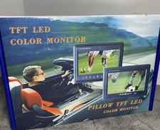 Monitor colorido LED TFT 7" tela de carro para videocassete DVD GPS e câmera comprar usado  Enviando para Brazil