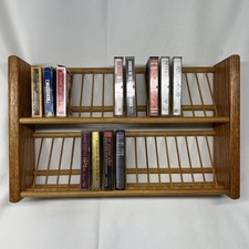 Rack cassete de teca vintage MCM dinamarquês moderno comporta 36 fitas excelente estado comprar usado  Enviando para Brazil