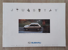 Subaru justy j12 for sale  BOURNE