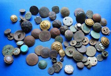 Lot anciens boutons d'occasion  Gan