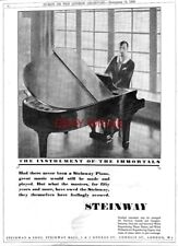 1928 advert steinway for sale  SIDCUP