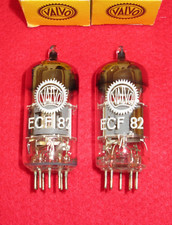 Matched pair ECF82 VALVO NOS NEU Röhre Tube NEW 6U8 Valve Paar Valvula Tutto comprar usado  Enviando para Brazil