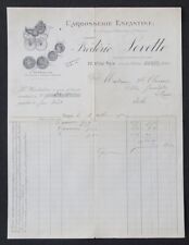 Invoice 1912 paris d'occasion  Expédié en Belgium