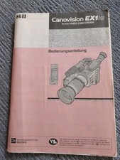Canon ex1 bedienungsanleitung gebraucht kaufen  Schallbach