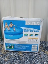 Conjunto fácil de piscina de 10 pés com bomba e filtro INTEX 10’ x 30” nova caixa aberta comprar usado  Enviando para Brazil